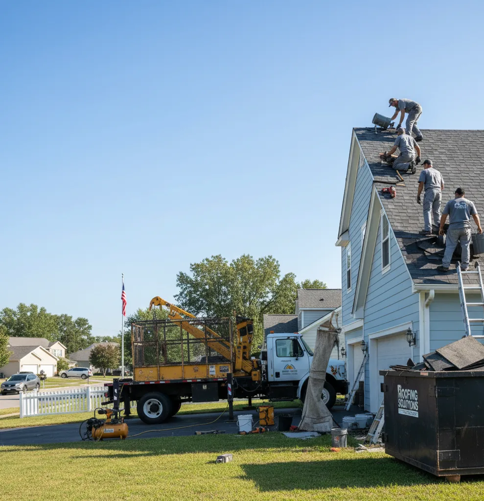 Roof Repair in St. Marys